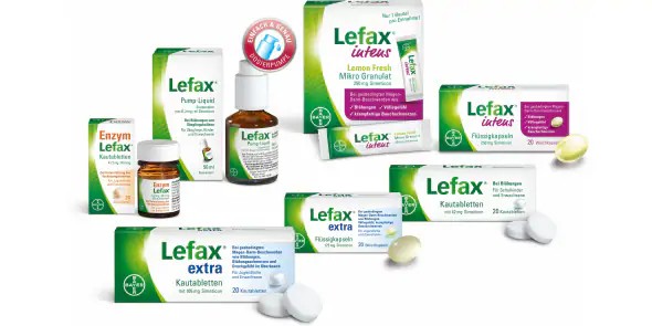 Lefax®  Produktübersicht Reizdarm